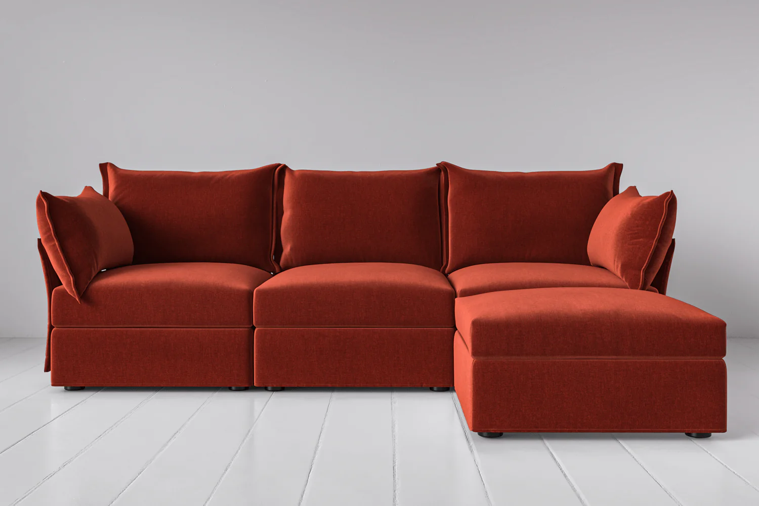 Dreisitzer-Ecksofa Model 06 mit Ecke rechts - Image 26