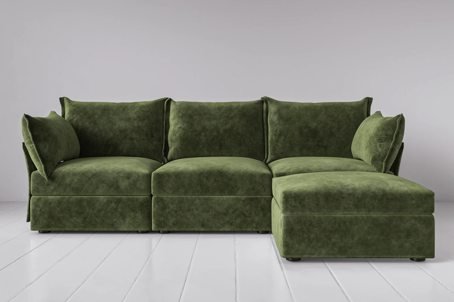 Dreisitzer-Ecksofa Model 06 mit Ecke rechts - Image 29