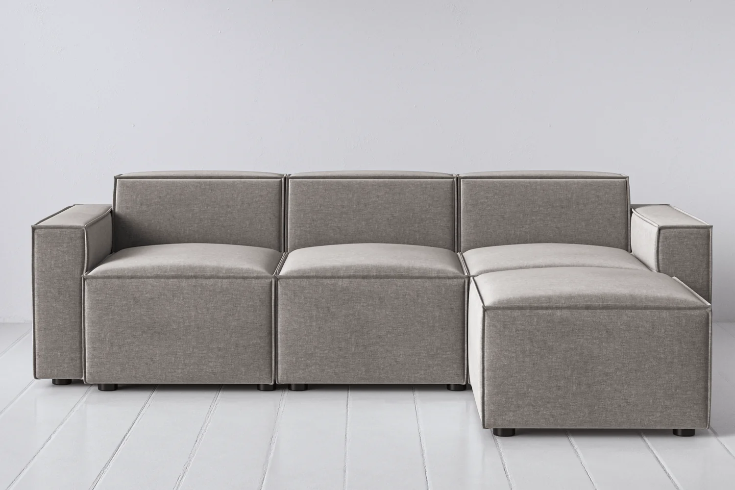 Dreisitzer-Sofa Model 03 mit Chaiselongue rechts - Image 33
