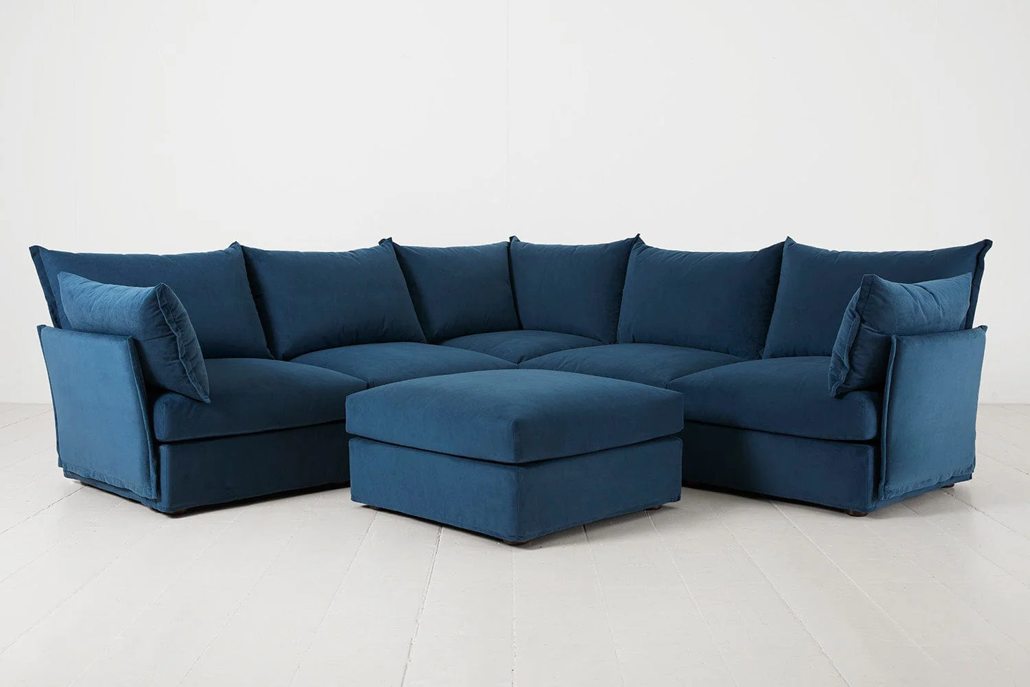 Ecksofa Model 06 mit Polsterhocker - Image 3