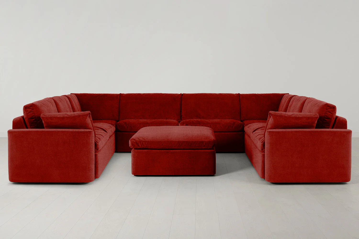 Model 13 U-Form Sofa mit Polsterhocker - Image 19