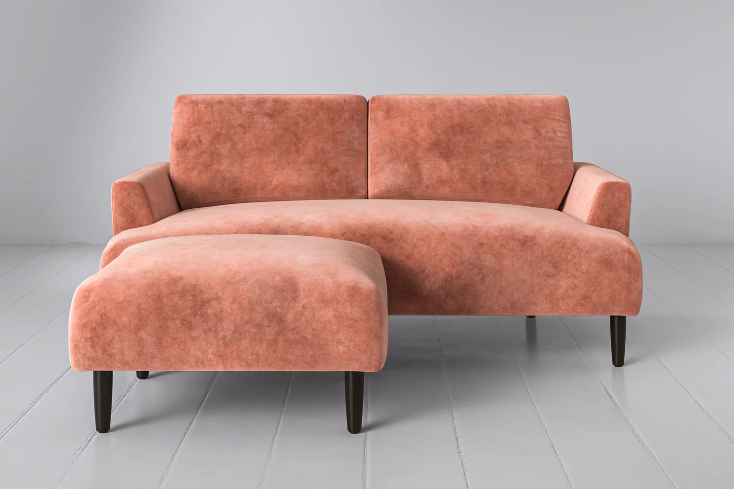Zweisitzer-Sofa Model 05 mit Chaiselongue links - Image 7
