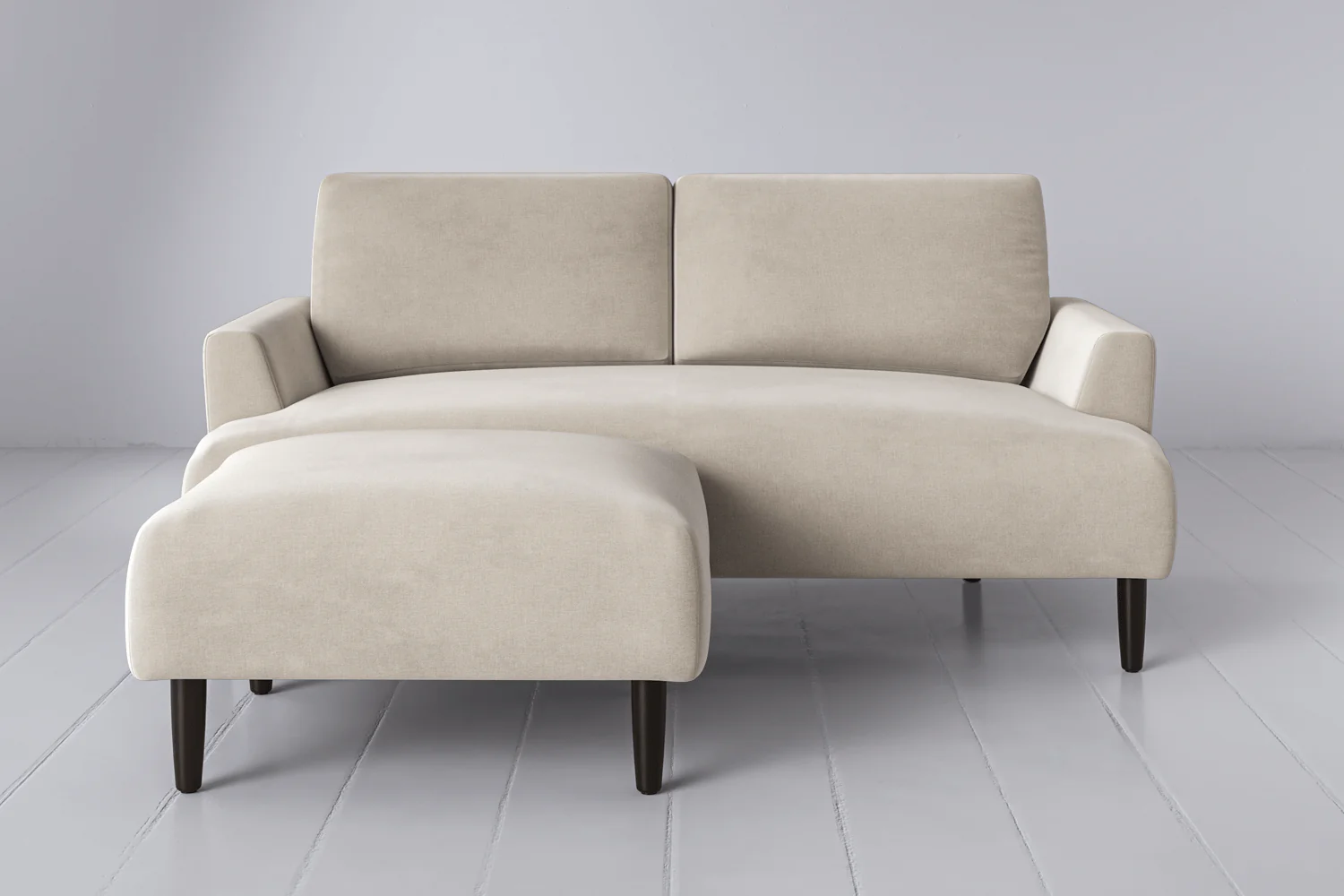Zweisitzer-Sofa Model 05 mit Chaiselongue links - Image 79
