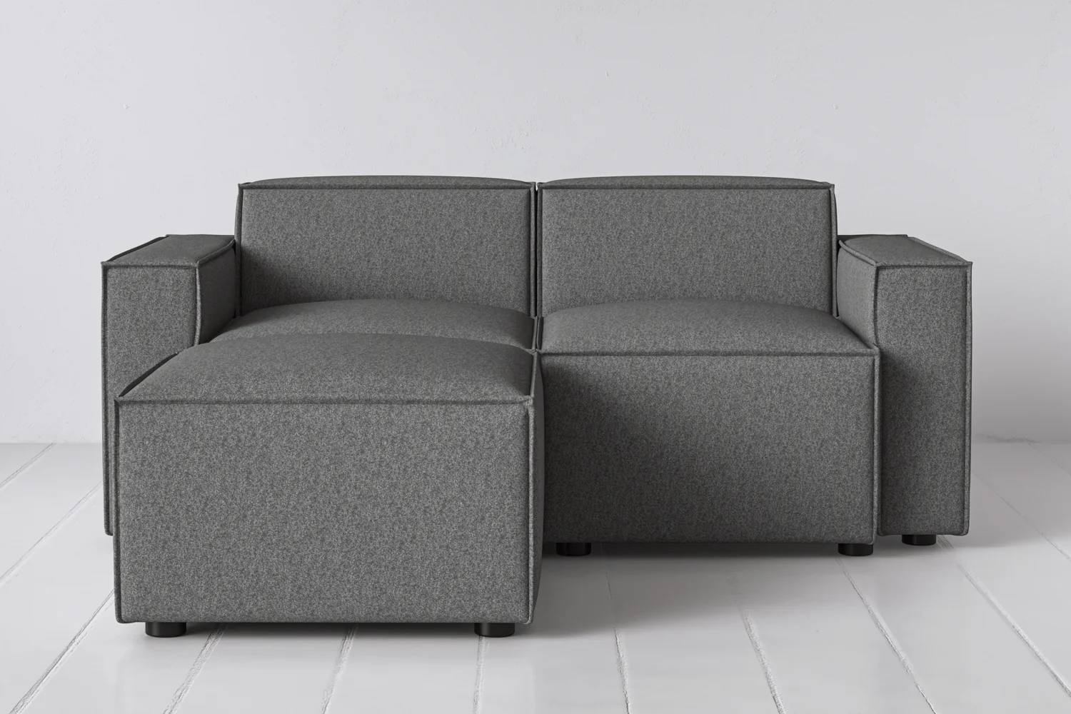 Zweisitzer-Sofa Model 03 mit Chaiselongue links - Image 11