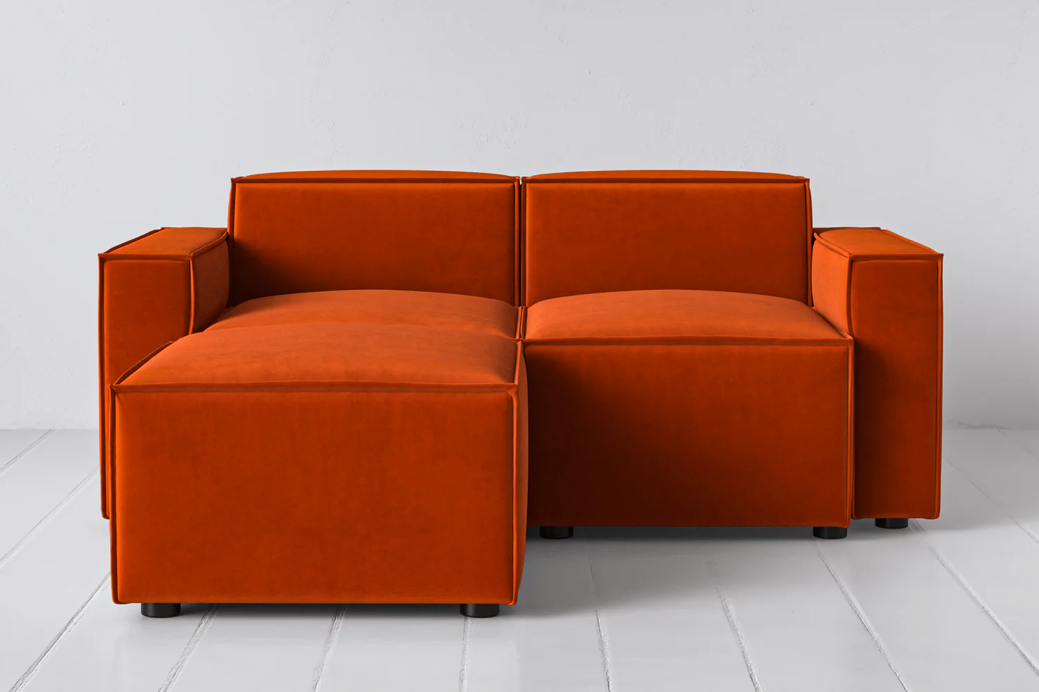Zweisitzer-Sofa Model 03 mit Chaiselongue links - Image 17
