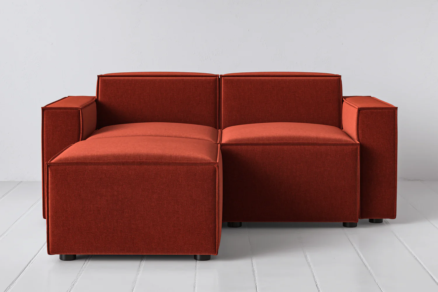 Zweisitzer-Sofa Model 03 mit Chaiselongue links - Image 26
