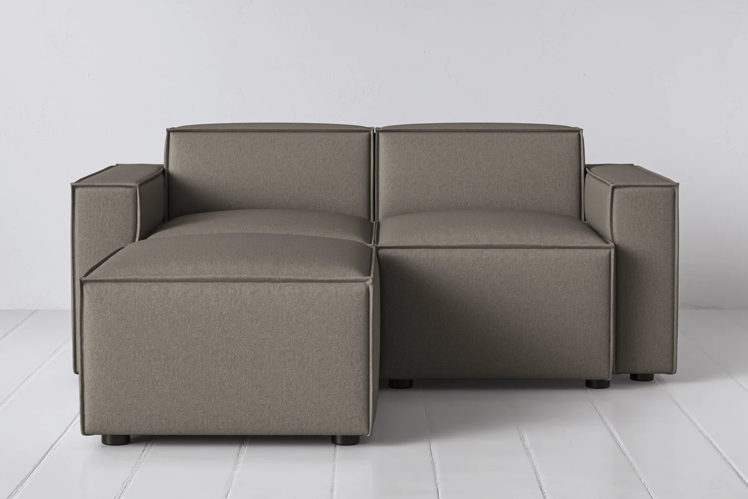 Zweisitzer-Sofa Model 03 mit Chaiselongue links - Image 27