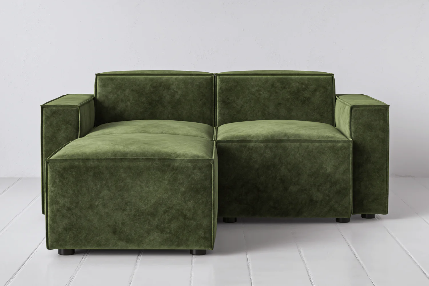 Zweisitzer-Sofa Model 03 mit Chaiselongue links - Image 32