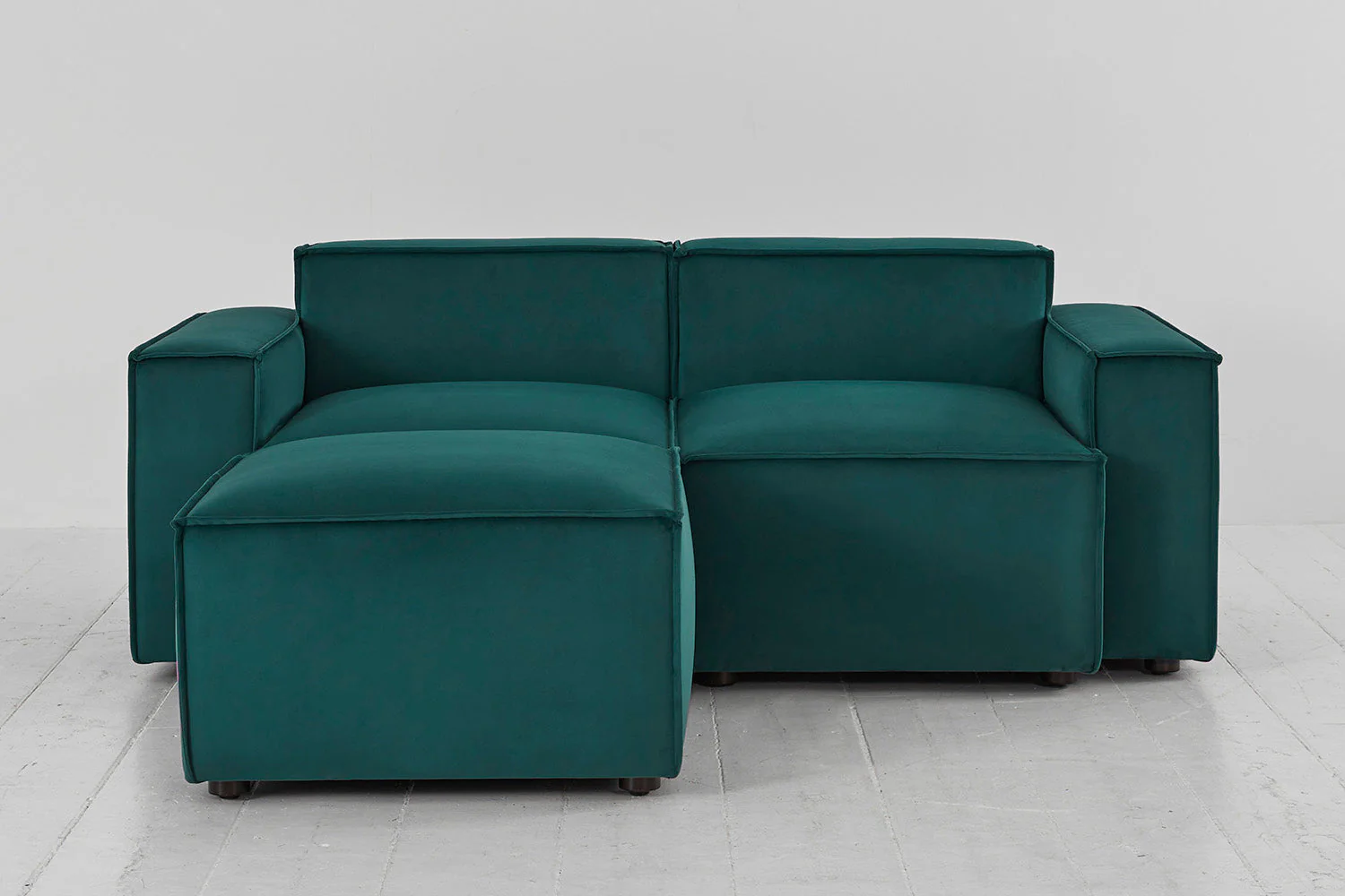 Zweisitzer-Sofa Model 03 mit Chaiselongue links - Image 45