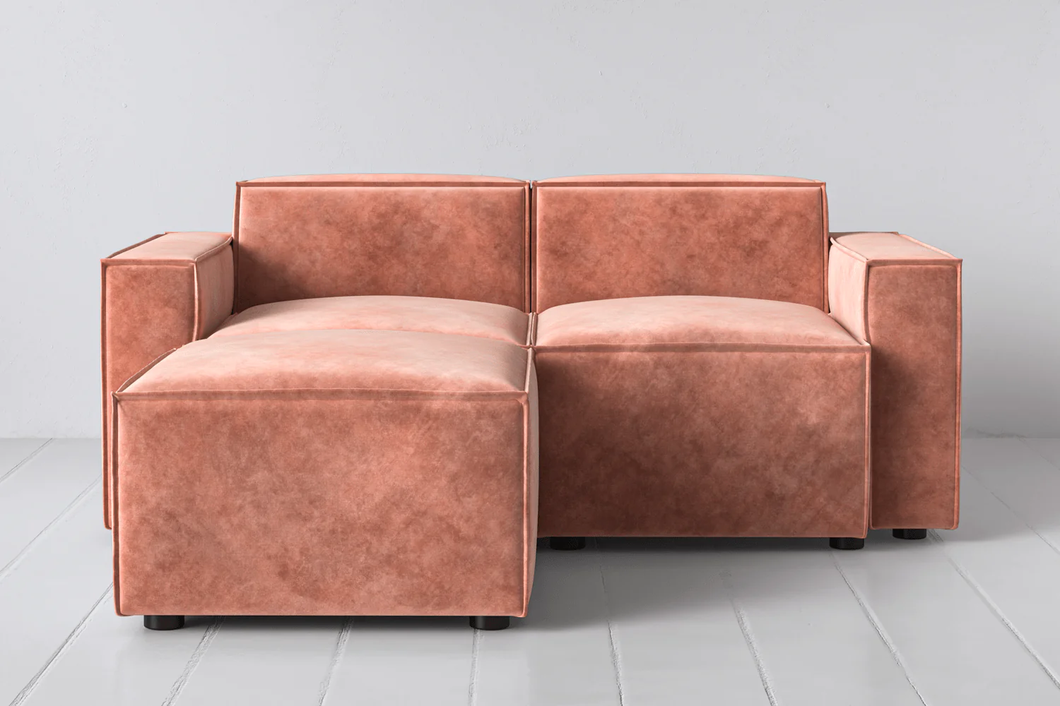 Zweisitzer-Sofa Model 03 mit Chaiselongue links - Image 7