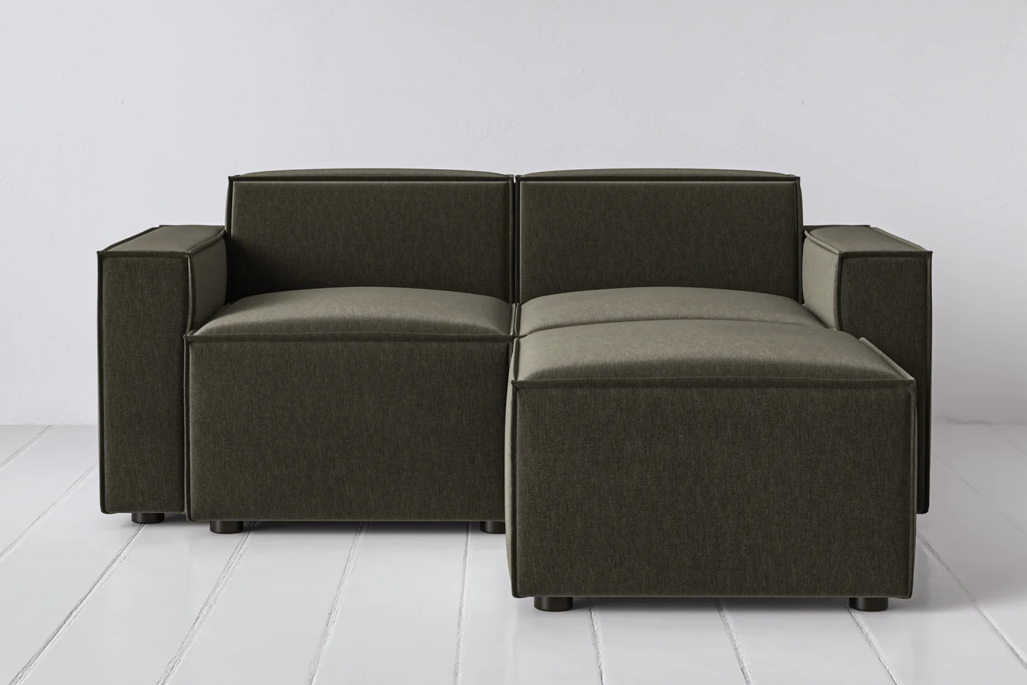 Zweisitzer-Sofa Model 03 mit Chaiselongue rechts - Image 11