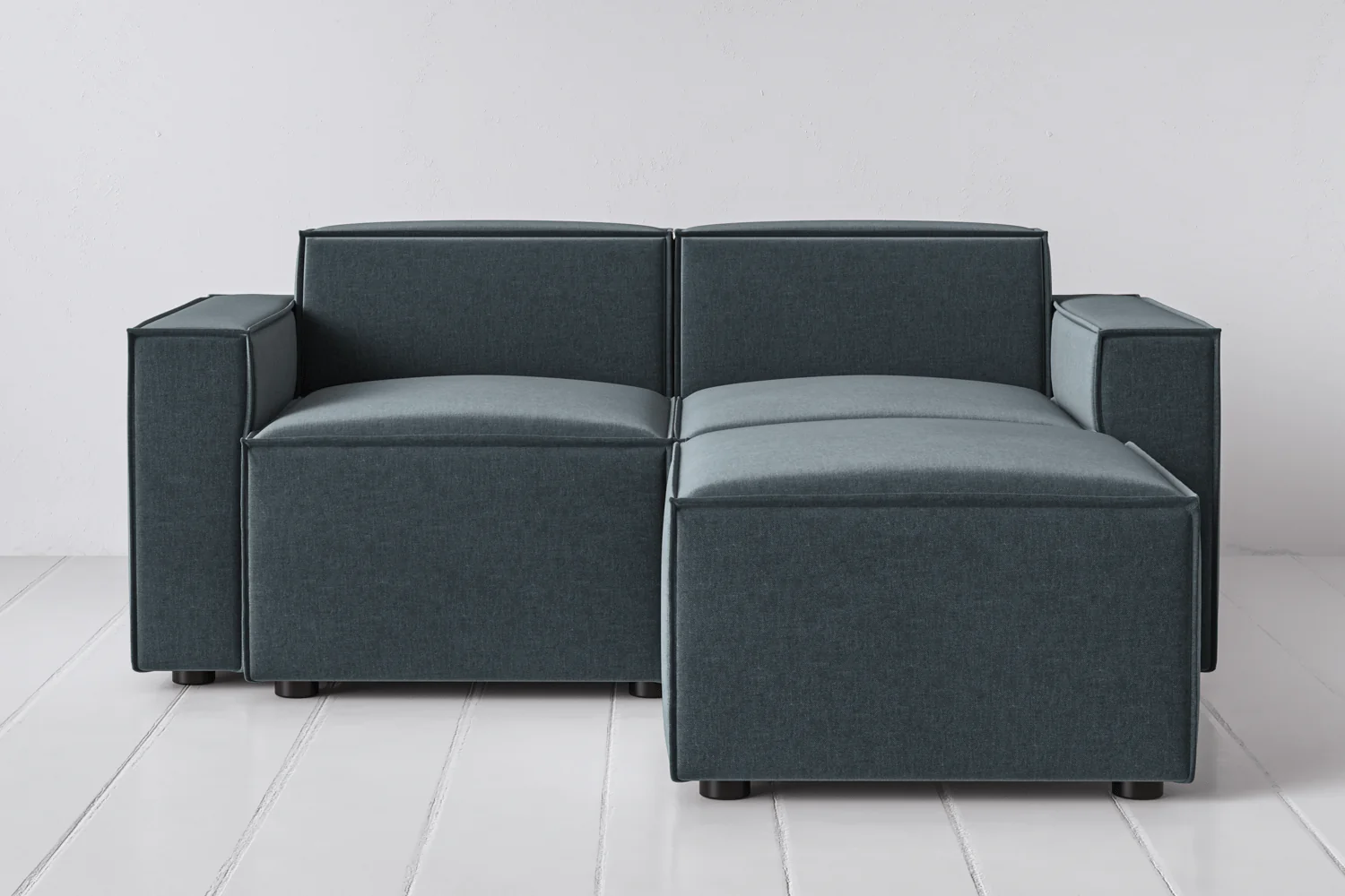 Zweisitzer-Sofa Model 03 mit Chaiselongue rechts - Image 26
