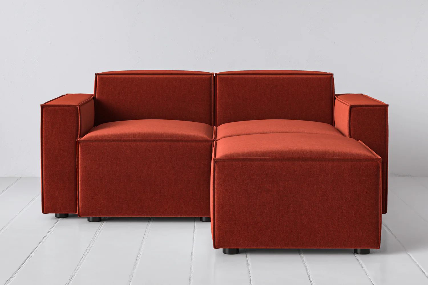Zweisitzer-Sofa Model 03 mit Chaiselongue rechts - Image 28