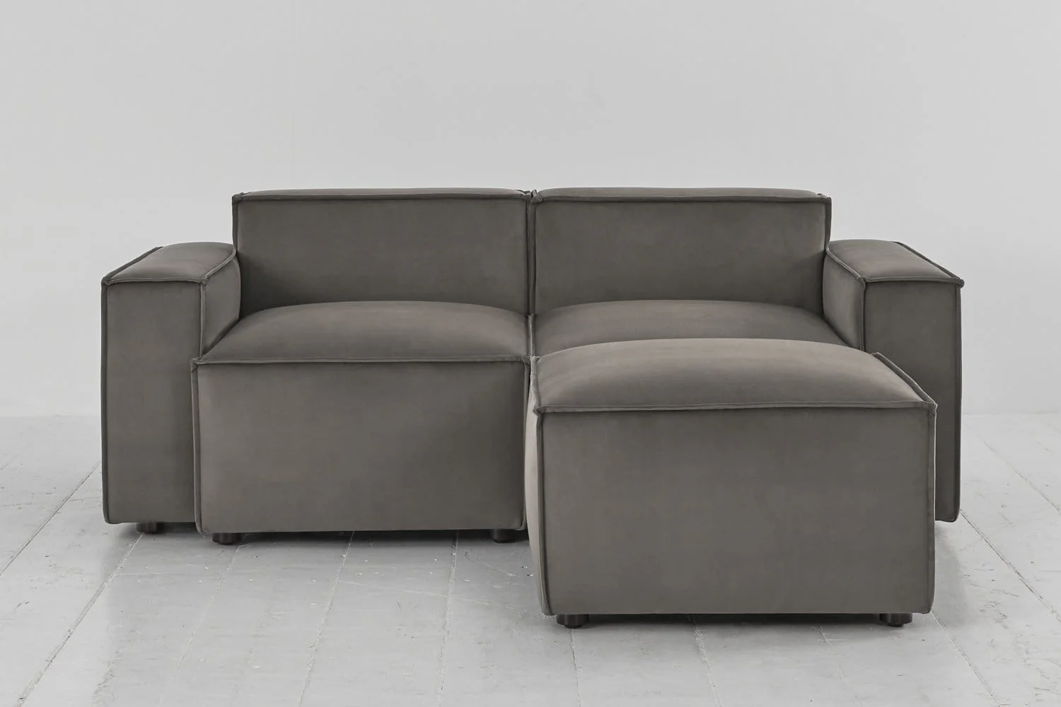 Zweisitzer-Sofa Model 03 mit Chaiselongue rechts - Image 35