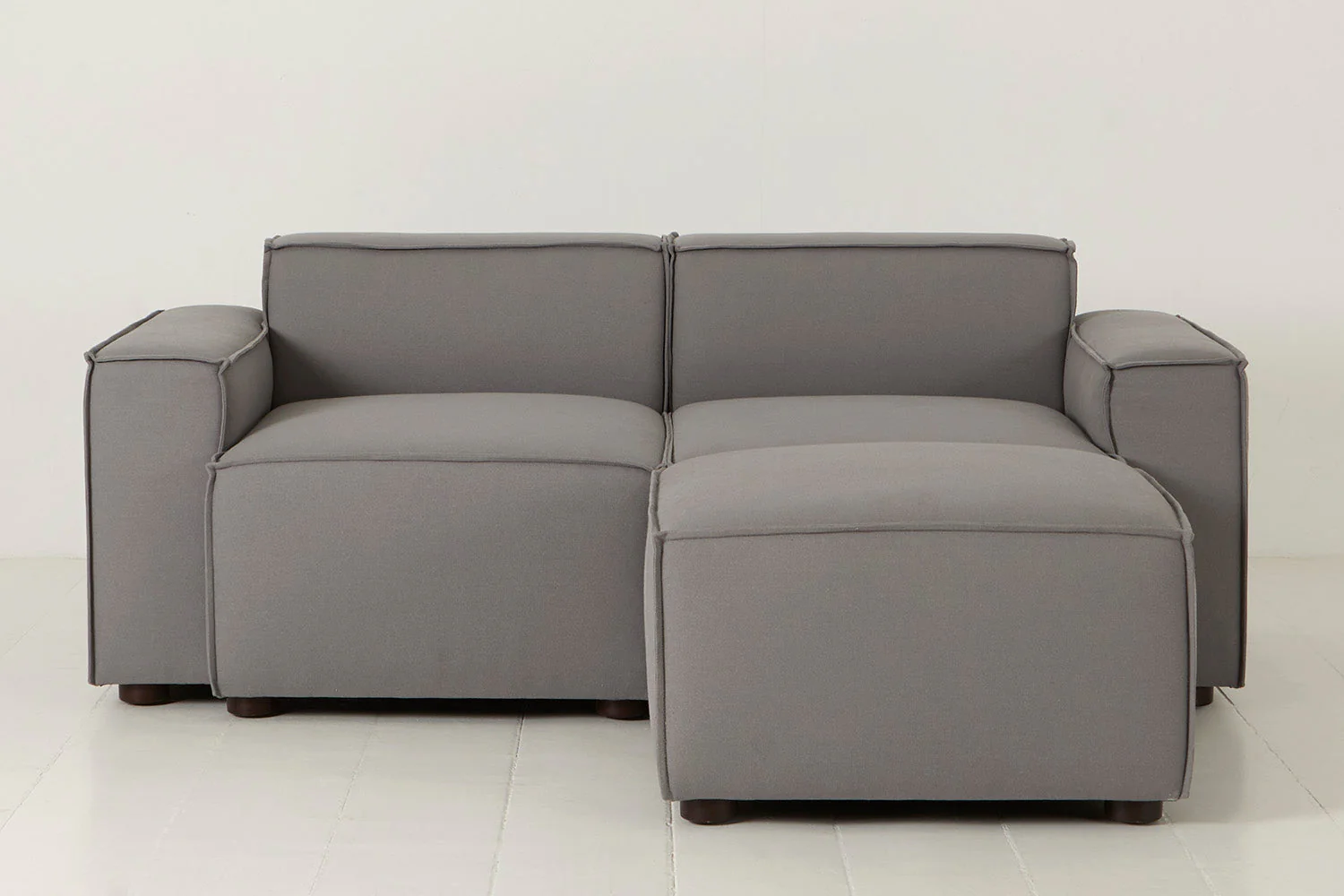 Zweisitzer-Sofa Model 03 mit Chaiselongue rechts - Image 43